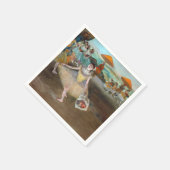 Edgar Degas - Dancer with Boquet, Bowing onステージ スタンダードカクテルナプキン (角)
