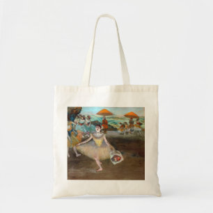Edgar Degas - Dancer with Boquet, Bowing onステージ トートバッグ
