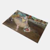 Edgar Degas - Dancer with Boquet, Bowing onステージ ドアマット (アングル)