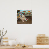 Edgar Degas - Dancer with Boquet, Bowing onステージ ポスター (キッチン)