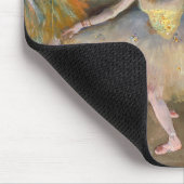Edgar Degas - Dancer with Boquet, Bowing onステージ マウスパッド (コーナー)