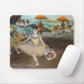 Edgar Degas - Dancer with Boquet, Bowing onステージ マウスパッド (マウス)