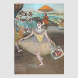 Edgar Degas - Dancer with Boquet, Bowing onステージ 薄葉紙
