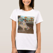 Edgar Degas - Dancer with Boquet, Bowing onステージ Tシャツ (正面)