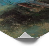 Edgar Degas | Dancers in blue, 1890 ポスター (角)