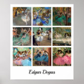 Edgar Degas - Dancers Masterpiece Selection ポスター (正面)