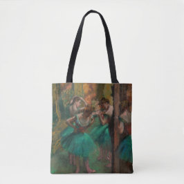 Edgar Degas - Dancers, Pink and Green トートバッグ