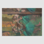 Edgar Degas - Dancers, Pink and Green 薄葉紙 (正面)