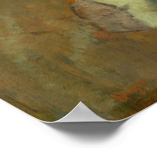 Edgar Degas | Four Jockeys ポスター (角)