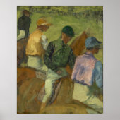 Edgar Degas | Four Jockeys ポスター (正面)
