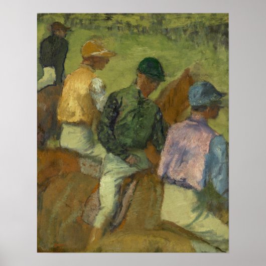 Edgar Degas | Four Jockeys ポスター (正面)