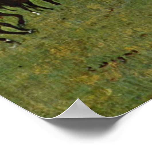 Edgar Degas - Longchampの競走馬 ポスター (角)