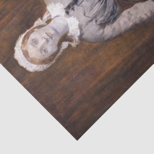 Edgar Degas - Marguerite de Gas 薄葉紙 (詳細)