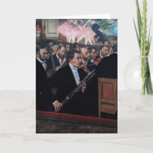 Edgar Degas - Orchestra at the Opera カード
