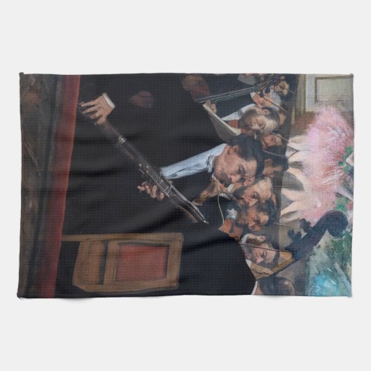 Edgar Degas - Orchestra at the Opera キッチンタオル (横)