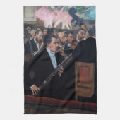 Edgar Degas - Orchestra at the Opera キッチンタオル (縦)