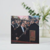 Edgar Degas - Orchestra at the Opera サンキューカード (スタンド正面)