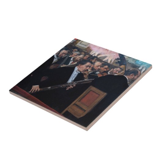 Edgar Degas - Orchestra at the Opera タイル (側面)