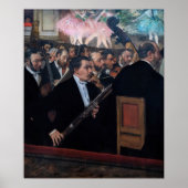 Edgar Degas - Orchestra at the Opera ポスター (正面)