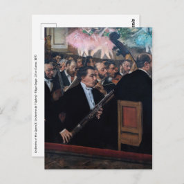Edgar Degas - Orchestra at the Opera ポストカード