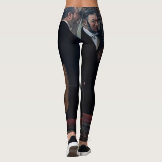 Edgar Degas - Orchestra at the Opera レギンス (裏面)