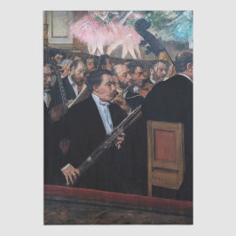 Edgar Degas - Orchestra at the Opera 薄葉紙