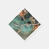 Edgar Degas - Swaying Dancer.緑のダンサー スタンダードカクテルナプキン (角)