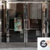 Edgar Degas - Swaying Dancer / Dancer in Green ウィンドウサイン (オフィスドア)