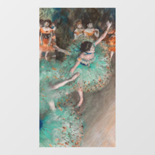 Edgar Degas - Swaying Dancer / Dancer in Green ウィンドウサイン