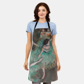 Edgar Degas - Swaying Dancer / Dancer in Green エプロン (着用した状態)