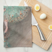 Edgar Degas - Swaying Dancer / Dancer in Green キッチンタオル (四つ折り)