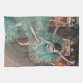 Edgar Degas - Swaying Dancer / Dancer in Green キッチンタオル (横)