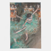 Edgar Degas - Swaying Dancer / Dancer in Green キッチンタオル (縦)