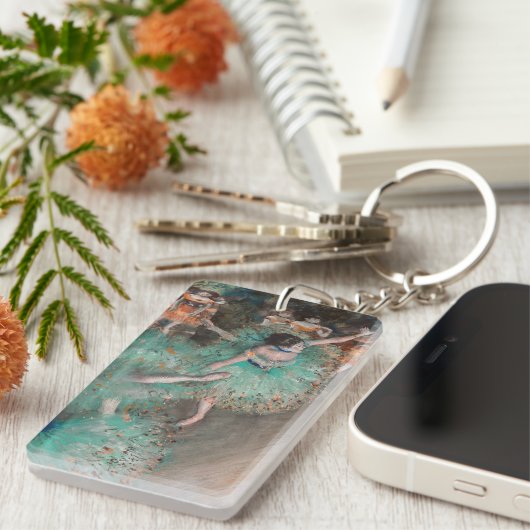 Edgar Degas - Swaying Dancer / Dancer in Green キーホルダー (正面右)