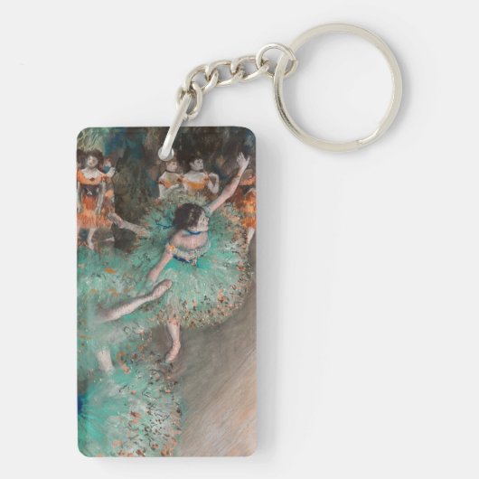 Edgar Degas - Swaying Dancer / Dancer in Green キーホルダー (裏面)