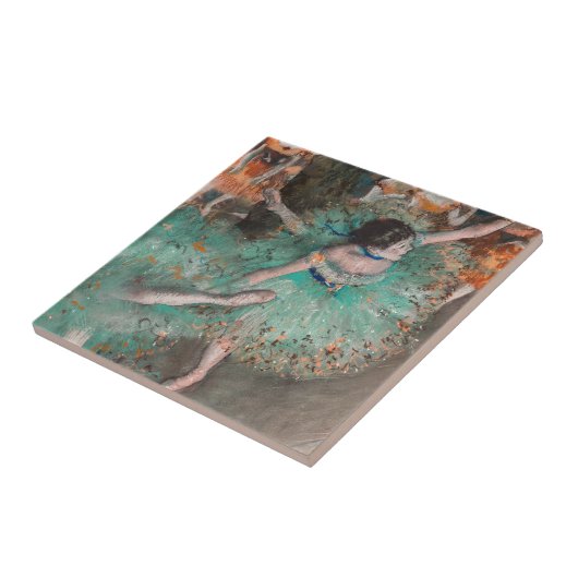 Edgar Degas - Swaying Dancer / Dancer in Green タイル (側面)