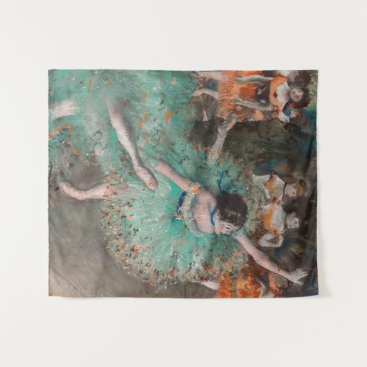 Edgar Degas - Swaying Dancer / Dancer in Green タペストリー (正面(横))