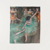 Edgar Degas - Swaying Dancer / Dancer in Green タペストリー (正面)