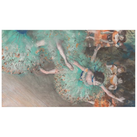 Edgar Degas - Swaying Dancer / Dancer in Green テーブルクロス (正面(横))