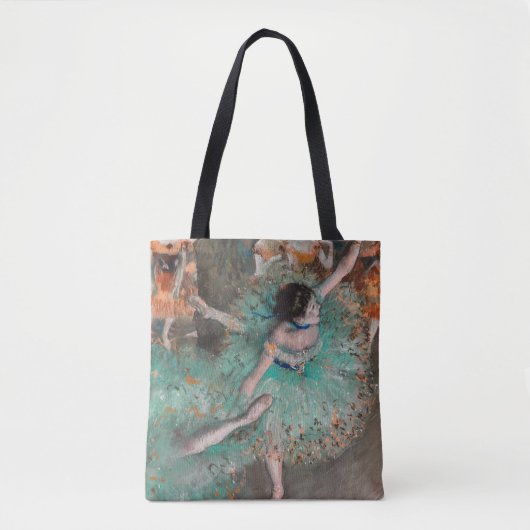 Edgar Degas - Swaying Dancer / Dancer in Green トートバッグ (正面)