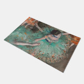 Edgar Degas - Swaying Dancer / Dancer in Green ドアマット (アングル)