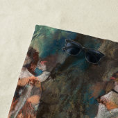 Edgar Degas - Swaying Dancer / Dancer in Green ビーチタオル (インサイチュ)