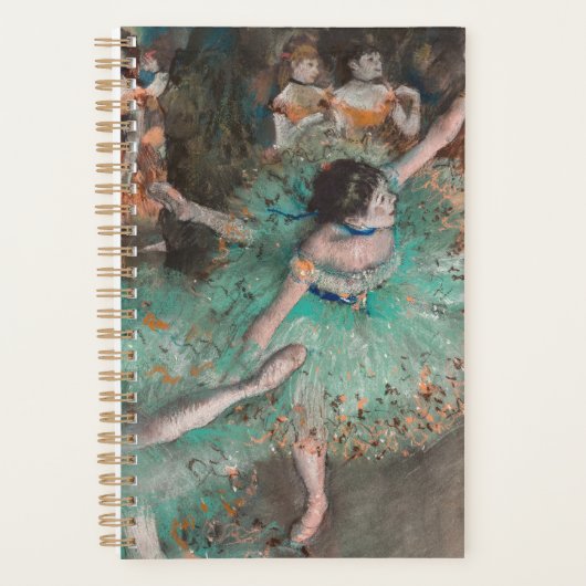 Edgar Degas - Swaying Dancer / Dancer in Green プランナー手帳 (正面)