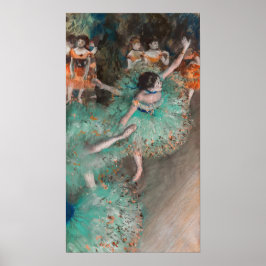 Edgar Degas - Swaying Dancer / Dancer in Green ポスター