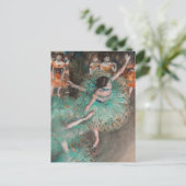 Edgar Degas - Swaying Dancer / Dancer in Green ポストカード (スタンド正面)