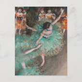 Edgar Degas - Swaying Dancer / Dancer in Green ポストカード (正面)