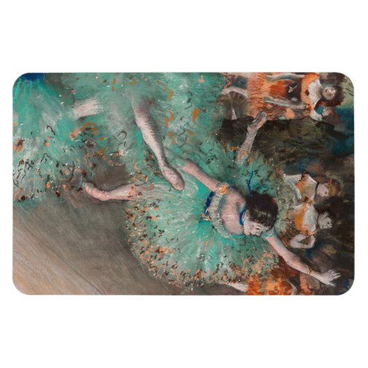 Edgar Degas - Swaying Dancer / Dancer in Green マグネット (横)