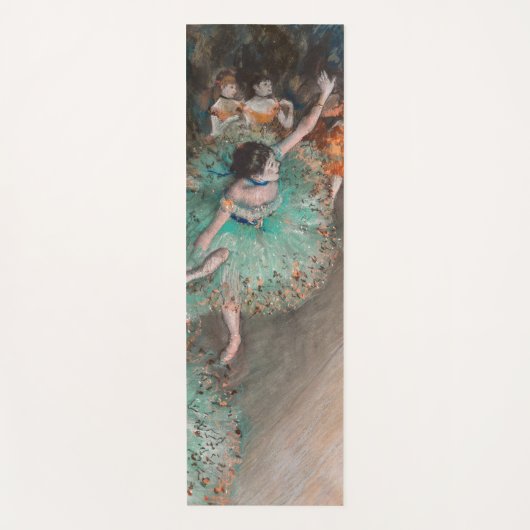 Edgar Degas - Swaying Dancer / Dancer in Green ヨガマット (正面)