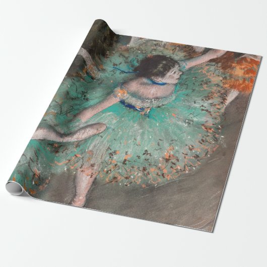 Edgar Degas - Swaying Dancer / Dancer in Green ラッピングペーパー (アンロールド)