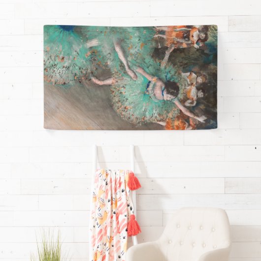 Edgar Degas - Swaying Dancer / Dancer in Green 横断幕 (インサイチュ)